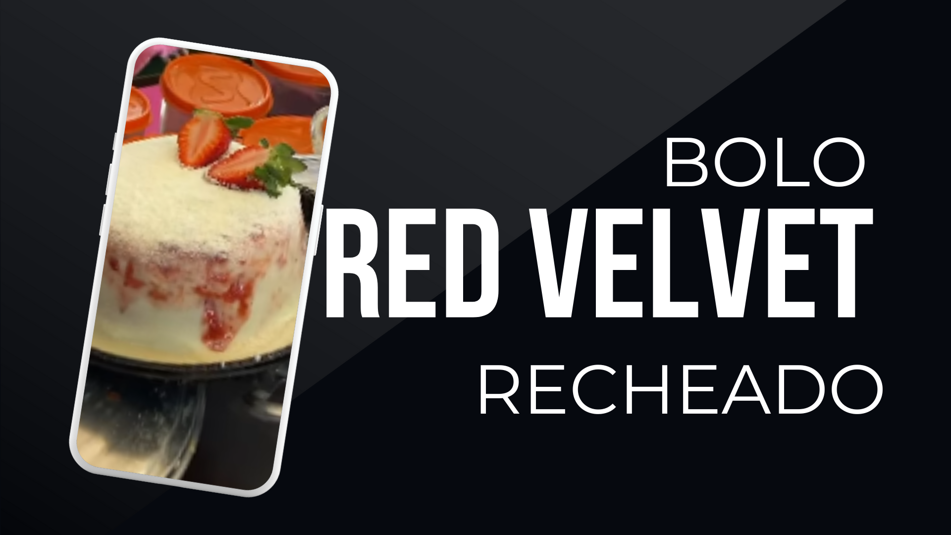 Bolo Red Velvet Recheado